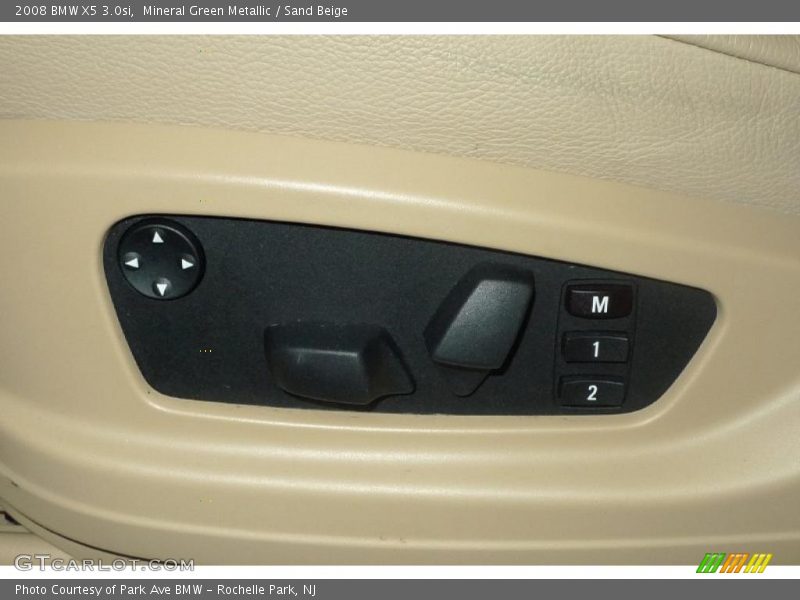 Mineral Green Metallic / Sand Beige 2008 BMW X5 3.0si