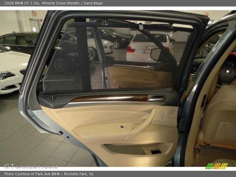 Mineral Green Metallic / Sand Beige 2008 BMW X5 3.0si