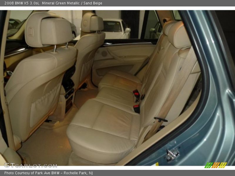 Mineral Green Metallic / Sand Beige 2008 BMW X5 3.0si