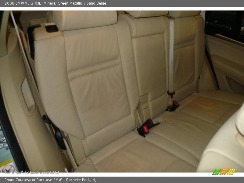 Mineral Green Metallic / Sand Beige 2008 BMW X5 3.0si