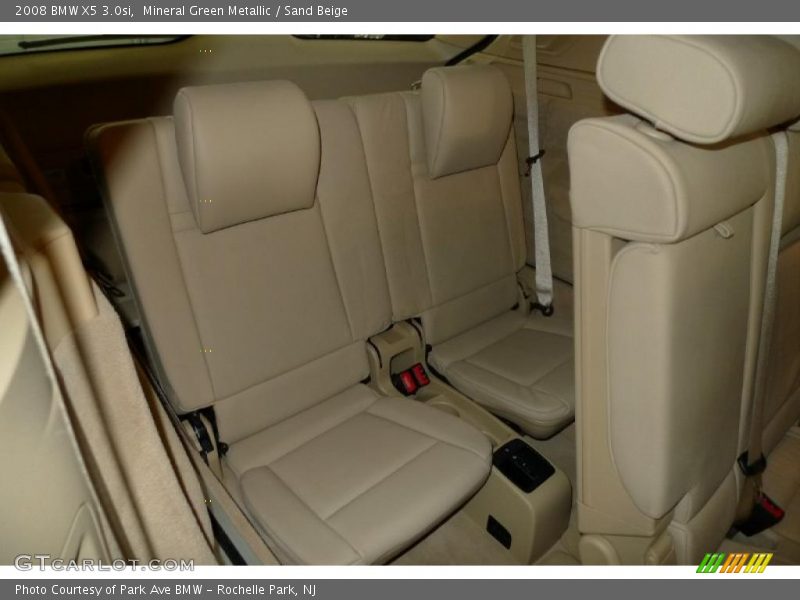 Mineral Green Metallic / Sand Beige 2008 BMW X5 3.0si