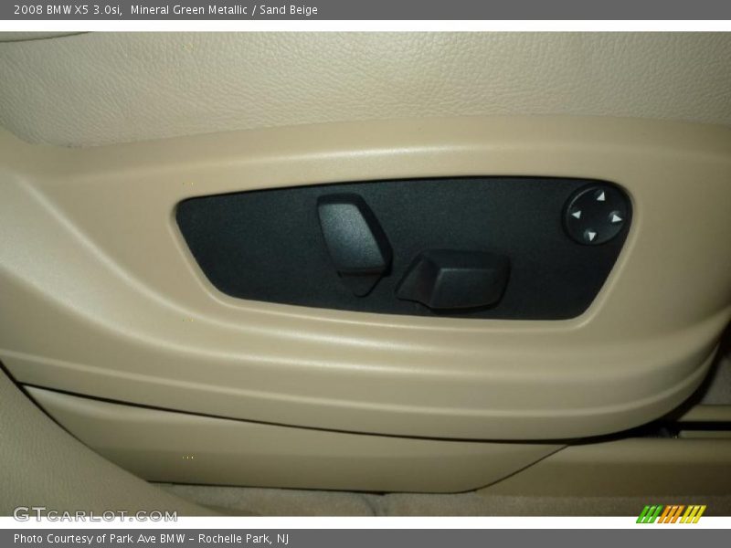 Mineral Green Metallic / Sand Beige 2008 BMW X5 3.0si