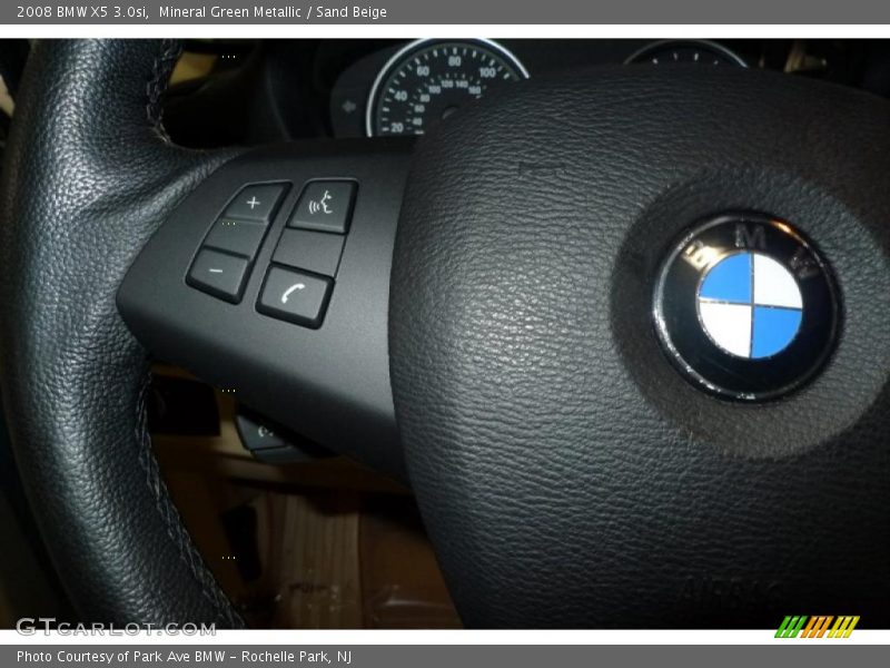 Mineral Green Metallic / Sand Beige 2008 BMW X5 3.0si