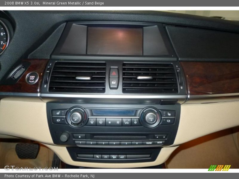 Mineral Green Metallic / Sand Beige 2008 BMW X5 3.0si