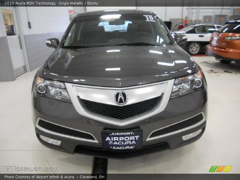Grigio Metallic / Ebony 2010 Acura MDX Technology