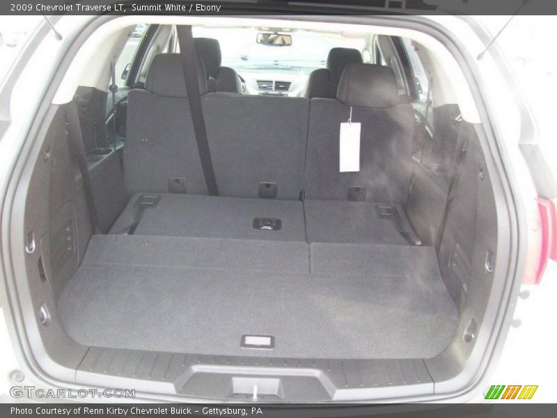 Summit White / Ebony 2009 Chevrolet Traverse LT