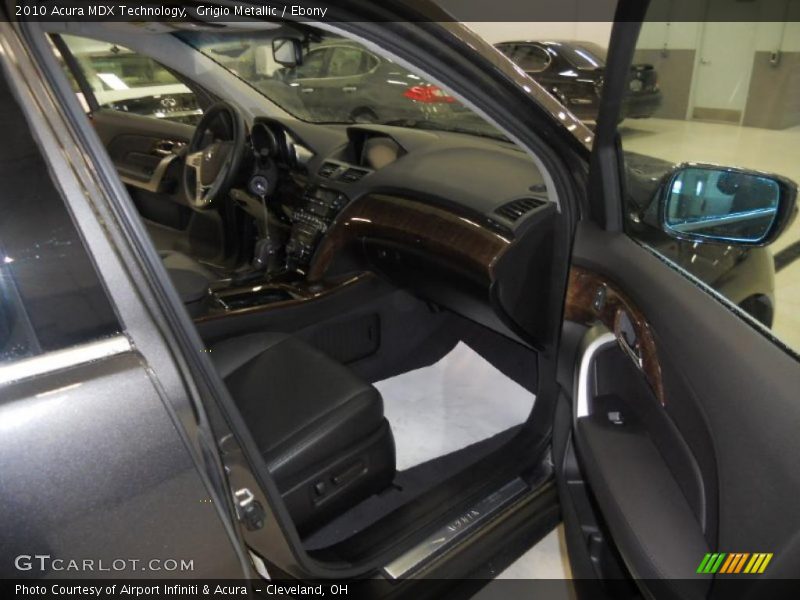 Grigio Metallic / Ebony 2010 Acura MDX Technology