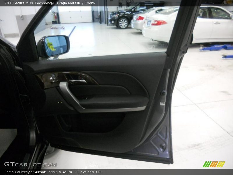 Grigio Metallic / Ebony 2010 Acura MDX Technology