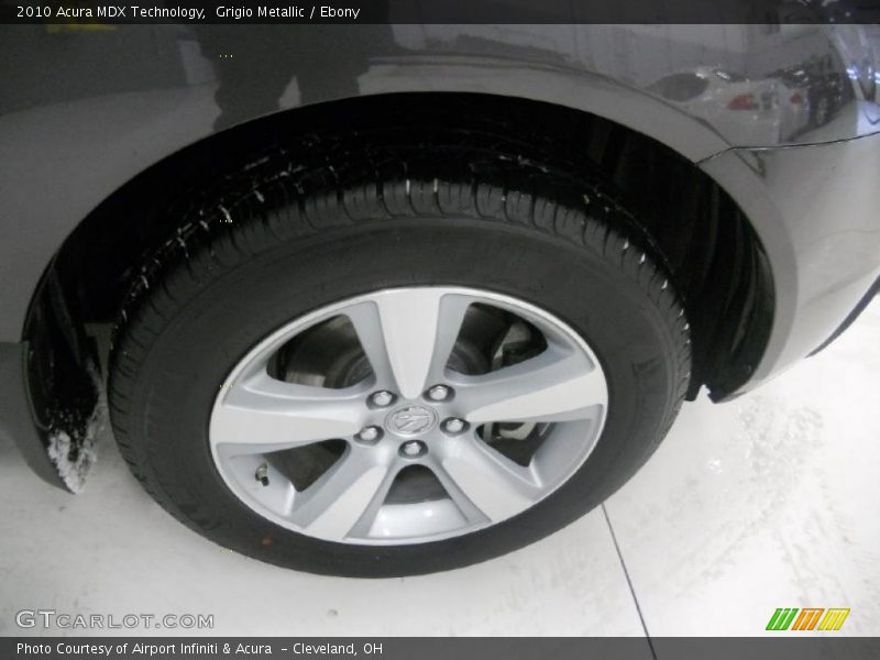 Grigio Metallic / Ebony 2010 Acura MDX Technology