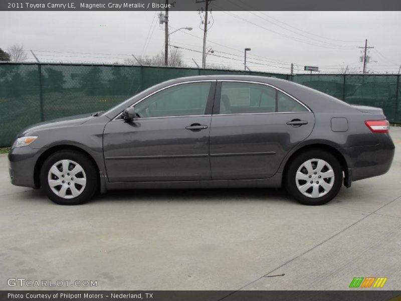 Magnetic Gray Metallic / Bisque 2011 Toyota Camry LE