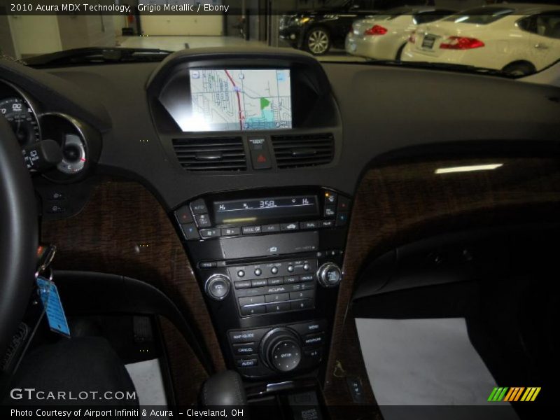 Grigio Metallic / Ebony 2010 Acura MDX Technology