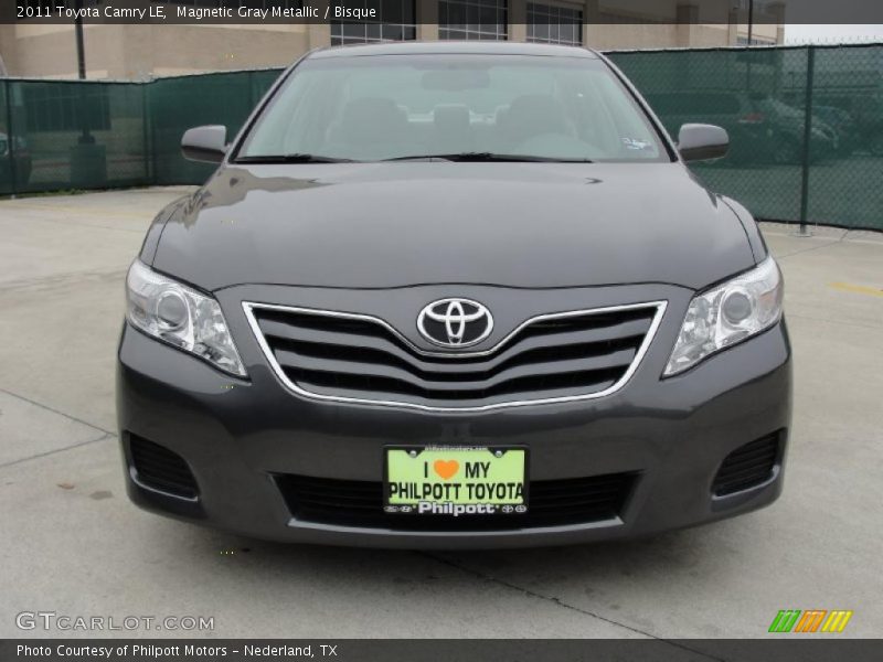 Magnetic Gray Metallic / Bisque 2011 Toyota Camry LE