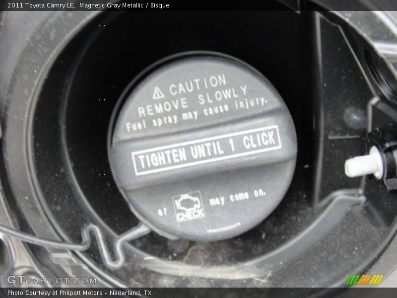 Magnetic Gray Metallic / Bisque 2011 Toyota Camry LE