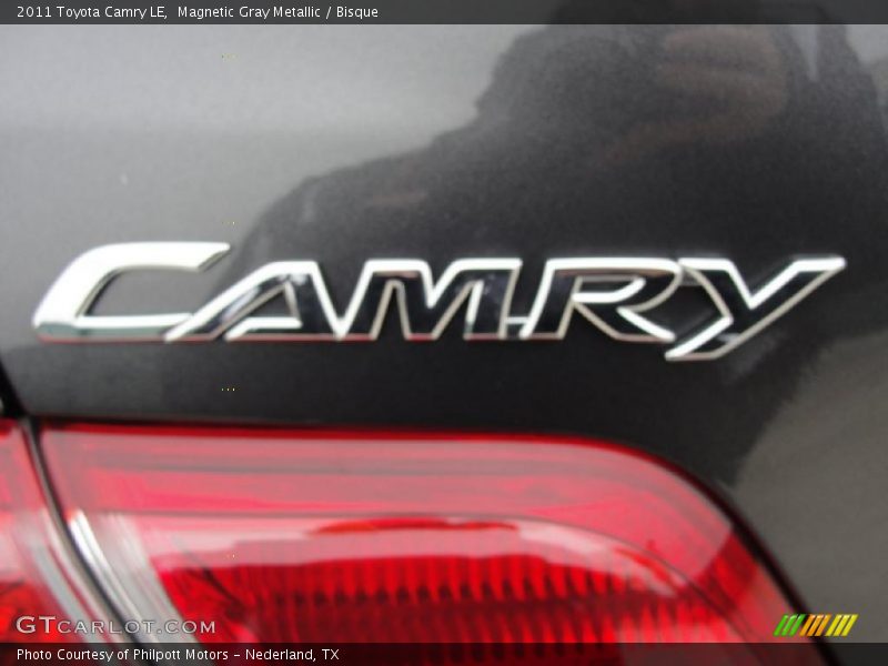 Magnetic Gray Metallic / Bisque 2011 Toyota Camry LE