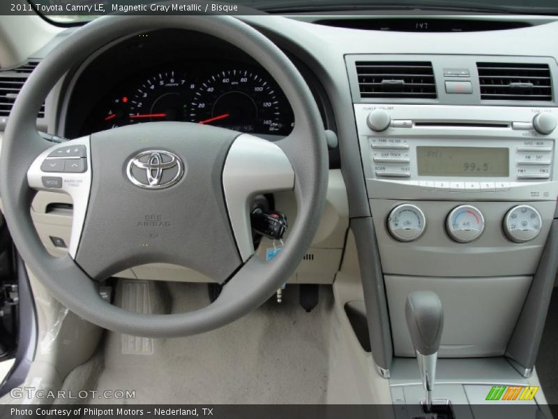 Magnetic Gray Metallic / Bisque 2011 Toyota Camry LE