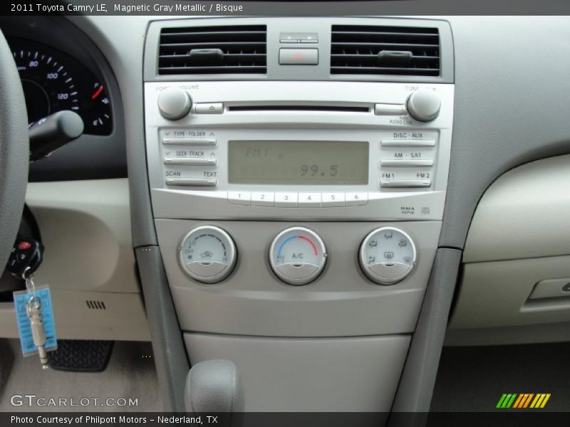 Magnetic Gray Metallic / Bisque 2011 Toyota Camry LE
