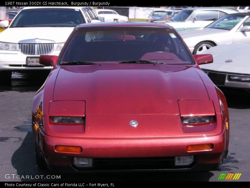 Burgundy / Burgundy 1987 Nissan 300ZX GS Hatchback