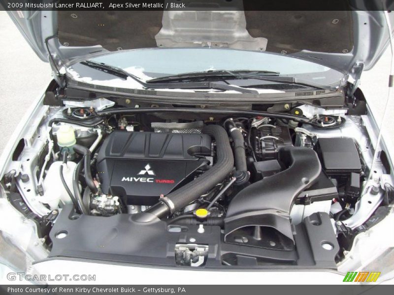  2009 Lancer RALLIART Engine - 2.0 Liter Turbocharged Intercooled DOHC 16-Valve MIVEC Inline 4 Cylinder