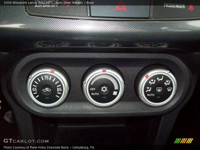Controls of 2009 Lancer RALLIART