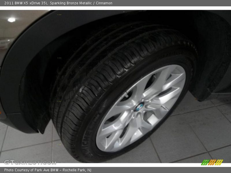Sparkling Bronze Metallic / Cinnamon 2011 BMW X5 xDrive 35i