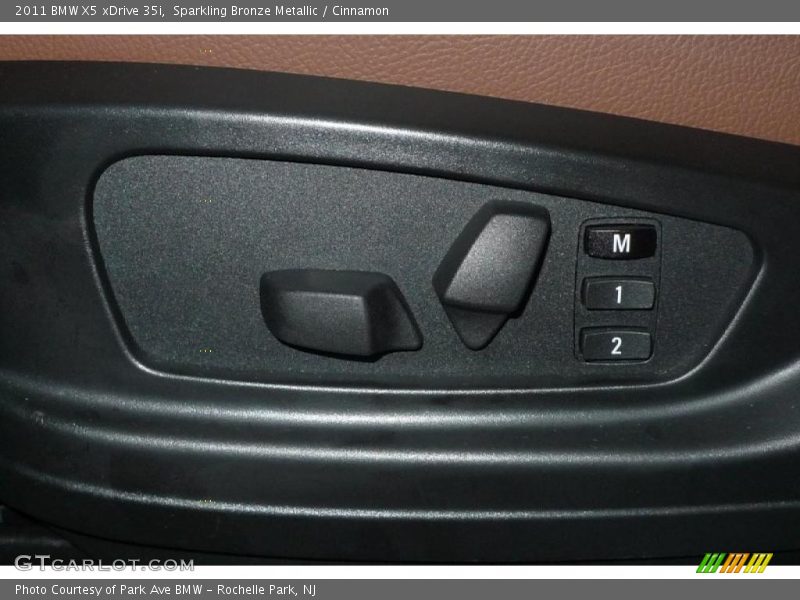 Sparkling Bronze Metallic / Cinnamon 2011 BMW X5 xDrive 35i