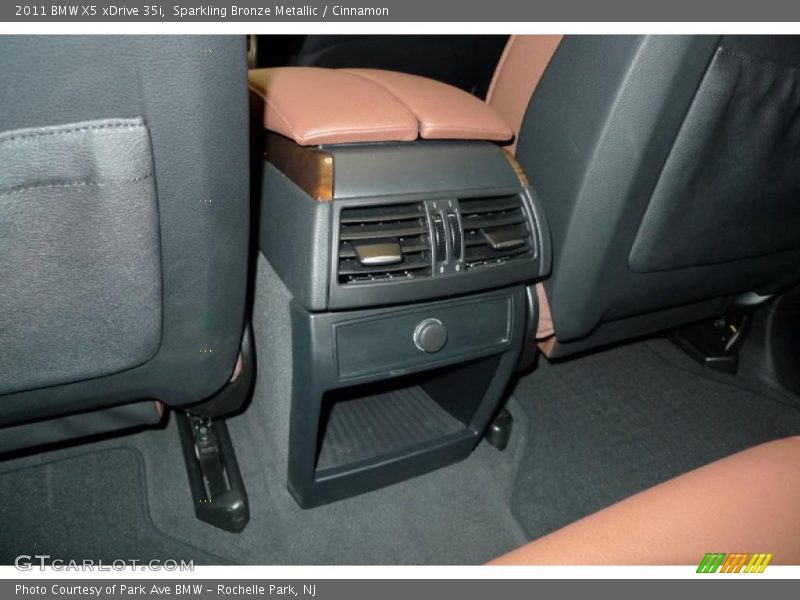 Sparkling Bronze Metallic / Cinnamon 2011 BMW X5 xDrive 35i