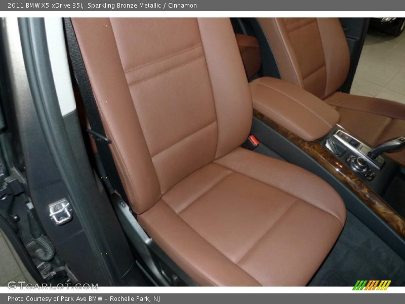 Sparkling Bronze Metallic / Cinnamon 2011 BMW X5 xDrive 35i