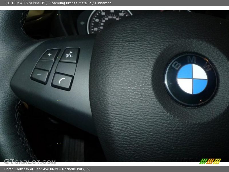 Sparkling Bronze Metallic / Cinnamon 2011 BMW X5 xDrive 35i