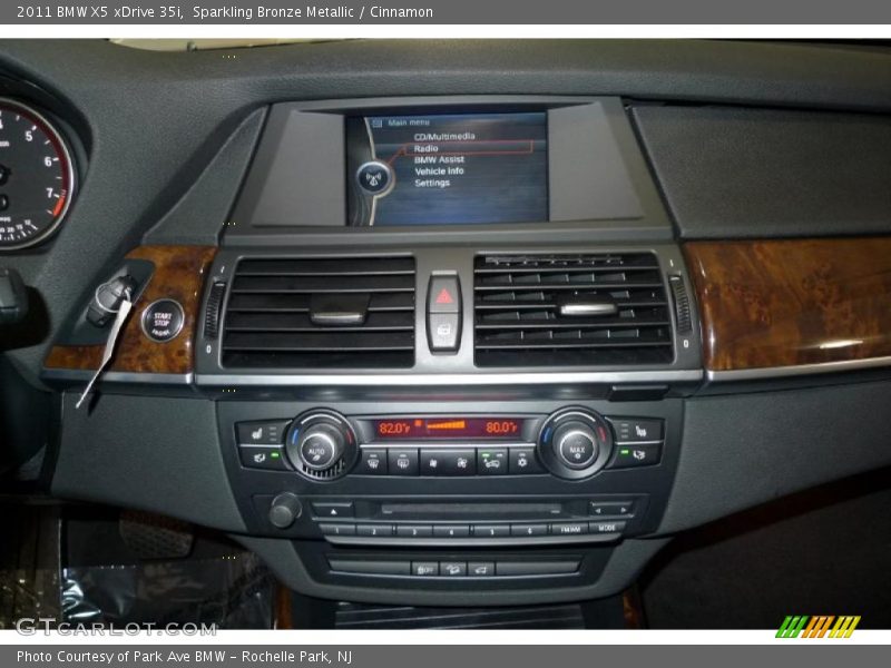 Sparkling Bronze Metallic / Cinnamon 2011 BMW X5 xDrive 35i