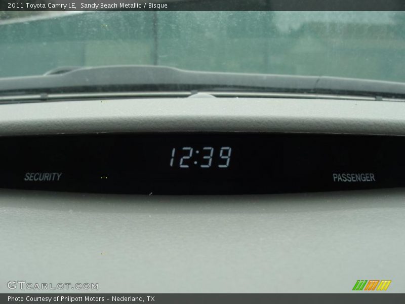 Sandy Beach Metallic / Bisque 2011 Toyota Camry LE
