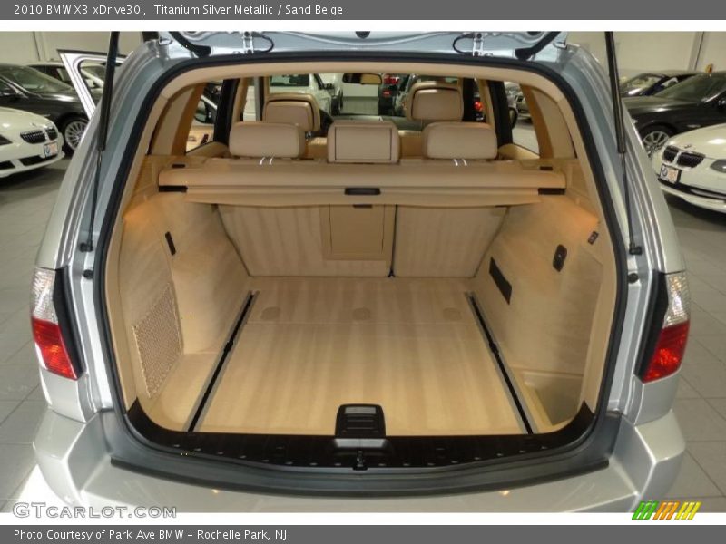 Titanium Silver Metallic / Sand Beige 2010 BMW X3 xDrive30i
