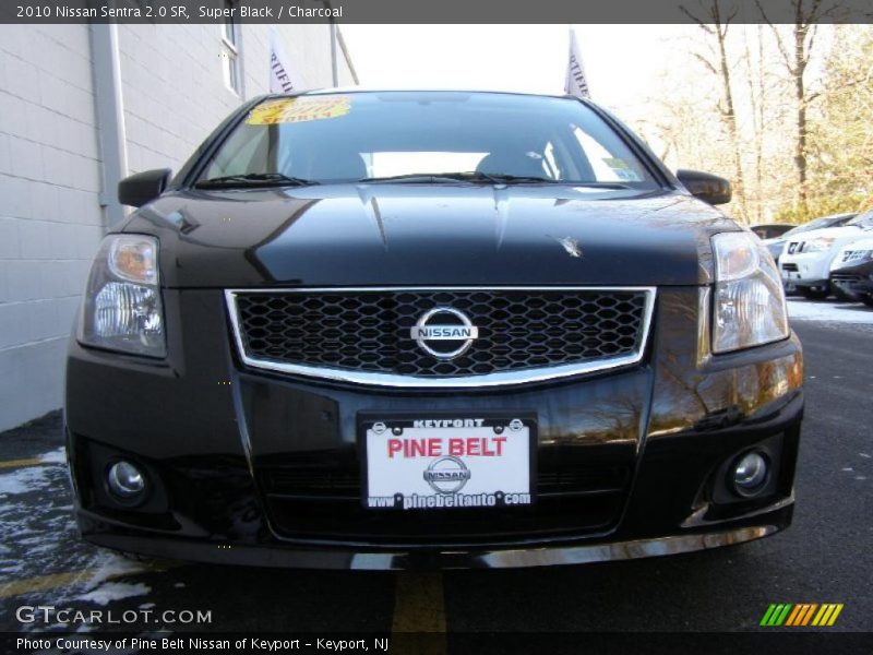 Super Black / Charcoal 2010 Nissan Sentra 2.0 SR