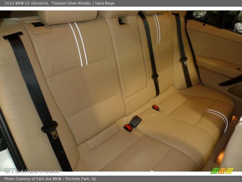 Titanium Silver Metallic / Sand Beige 2010 BMW X3 xDrive30i
