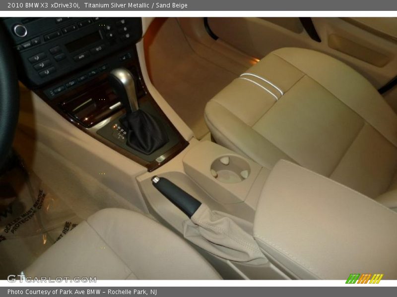 Titanium Silver Metallic / Sand Beige 2010 BMW X3 xDrive30i