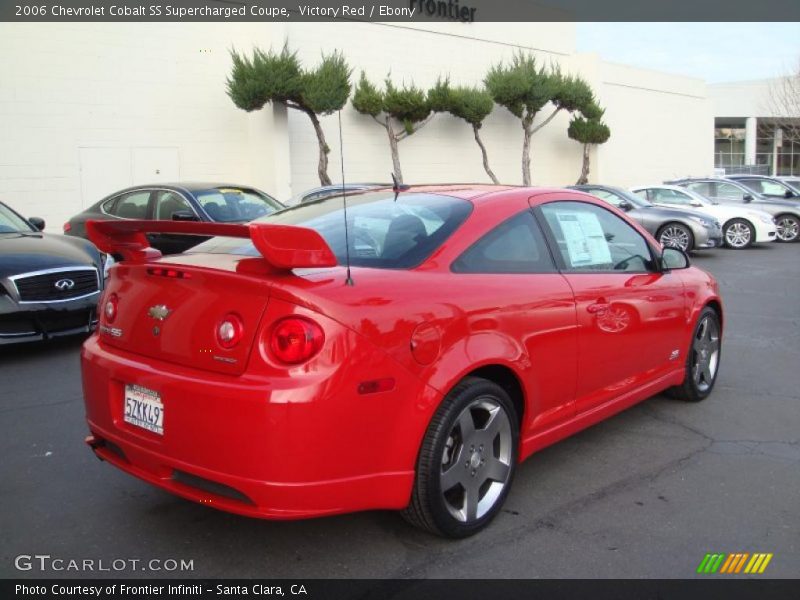 Victory Red / Ebony 2006 Chevrolet Cobalt SS Supercharged Coupe
