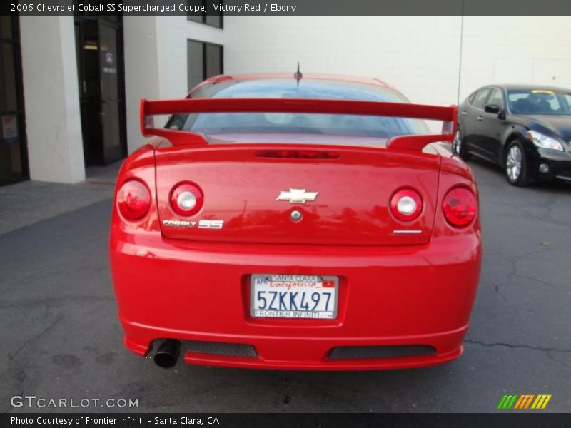 Victory Red / Ebony 2006 Chevrolet Cobalt SS Supercharged Coupe