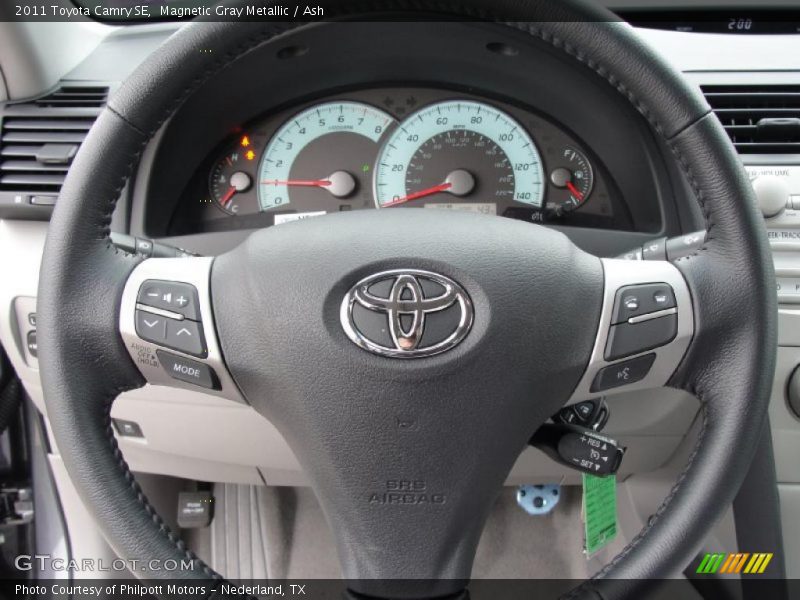 Magnetic Gray Metallic / Ash 2011 Toyota Camry SE