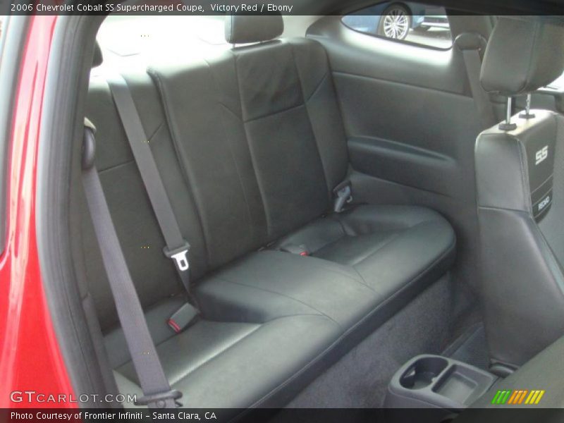  2006 Cobalt SS Supercharged Coupe Ebony Interior