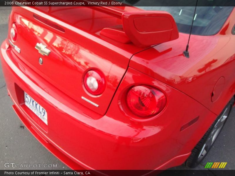 Victory Red / Ebony 2006 Chevrolet Cobalt SS Supercharged Coupe