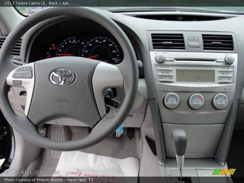 Black / Ash 2011 Toyota Camry LE