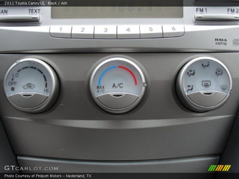 Black / Ash 2011 Toyota Camry LE