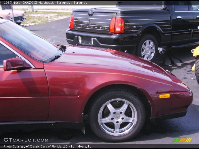 Burgundy / Burgundy 1987 Nissan 300ZX GS Hatchback