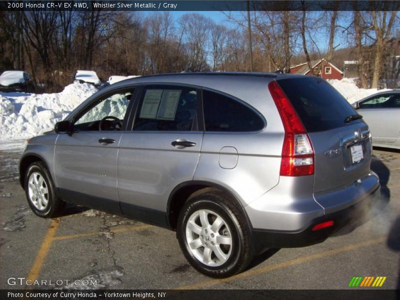 Whistler Silver Metallic / Gray 2008 Honda CR-V EX 4WD