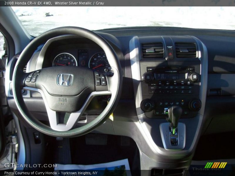 Whistler Silver Metallic / Gray 2008 Honda CR-V EX 4WD
