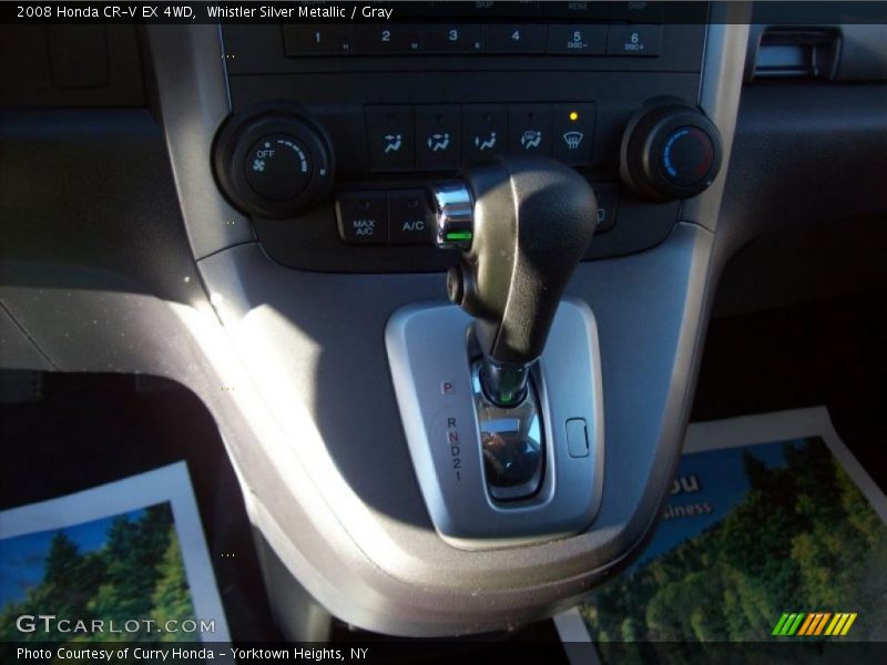 Whistler Silver Metallic / Gray 2008 Honda CR-V EX 4WD