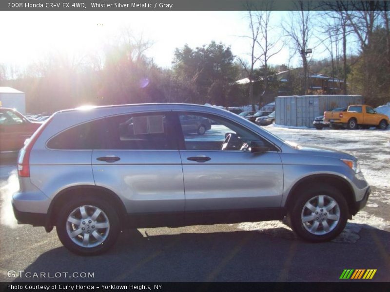 Whistler Silver Metallic / Gray 2008 Honda CR-V EX 4WD