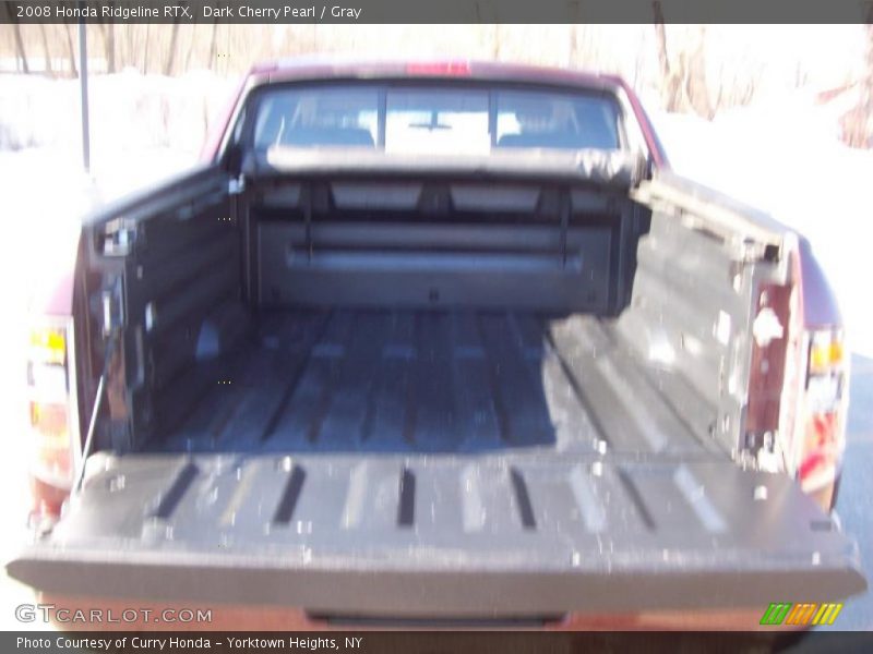 Dark Cherry Pearl / Gray 2008 Honda Ridgeline RTX