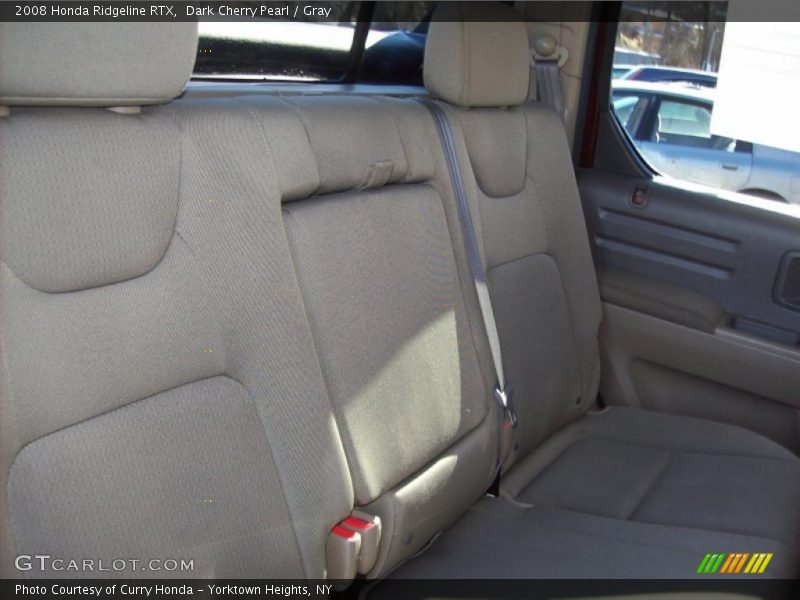 Dark Cherry Pearl / Gray 2008 Honda Ridgeline RTX