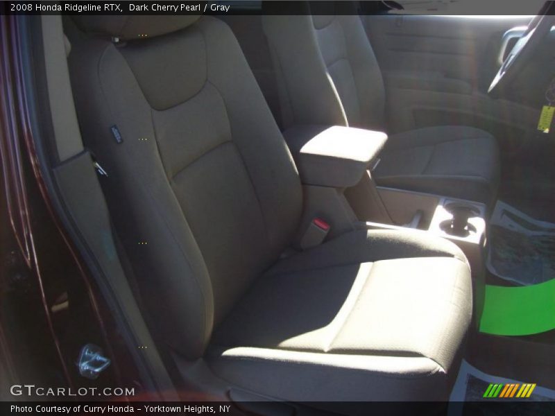 Dark Cherry Pearl / Gray 2008 Honda Ridgeline RTX