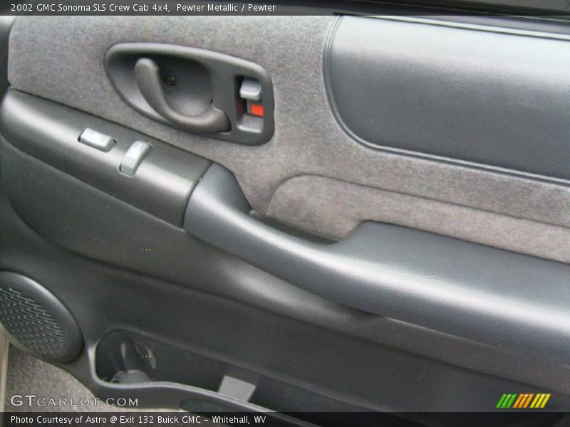 Pewter Metallic / Pewter 2002 GMC Sonoma SLS Crew Cab 4x4